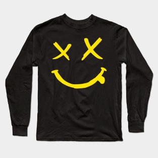 the ultimate happiness, Happy Face Long Sleeve T-Shirt